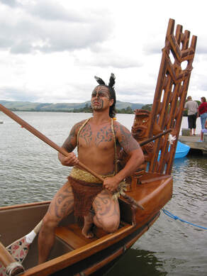 Billede af maorikriger, foto af Kenneth Bo Jørgensen