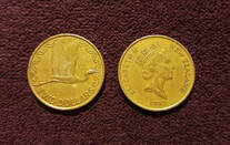 Billede af New Zealands mønter