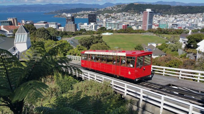 Billede af udsigt over Wellington