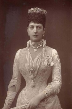 Billede af dronning Alexandra