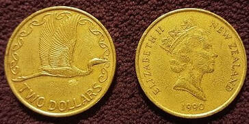 Billede $2 guldmønt