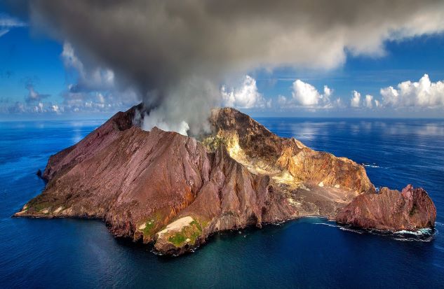 Billede af vulkan